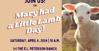 Mary Had A Little Lamb Day